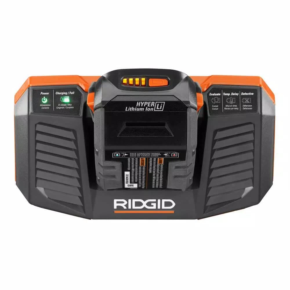 RIDGID 18V Lithium-Ion 2.0 Ah Battery and Charger Kit