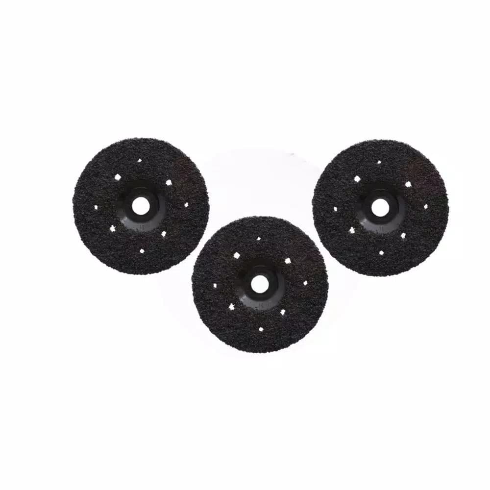 RIDGID 7 in. 16-Grit Abrasive Grinding Discs, 3-Pack