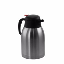 MegaChef 64 fl. oz. Stainless Steel Thermal Beverage Carafe with Insulated Locking Lid thumbnail 1