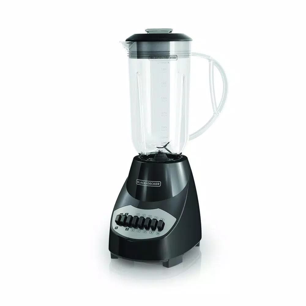BLACK+DECKER 48 oz. 10-Speed Blender with 550-Watt Motor and Stainless Steel Blades