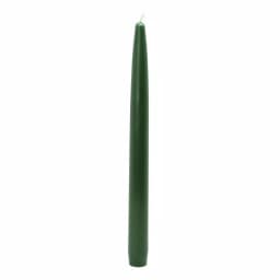 Zest Candle 10 in. Hunter Green Taper Candles, 12-Set thumbnail 2