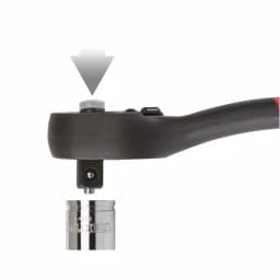 TEKTON 1/4 in. Drive 5 in. Composite Ratchet with 72-Tooth Gear thumbnail 7