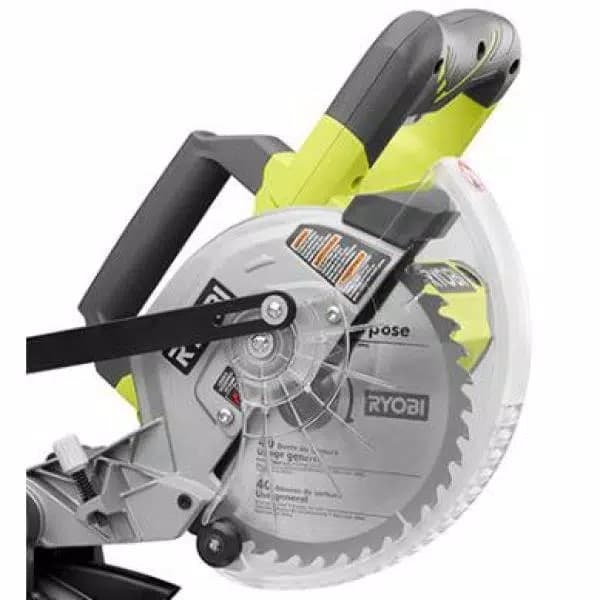 RYOBI 7-1/4 in. Compound Sliding Miter Saw, 10 Amp, 5350 rpm