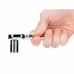 Tekton 3/8 in. Drive x 4-1/2 in. Stubby Ratchet with 90-Tooth Gear thumbnail 6