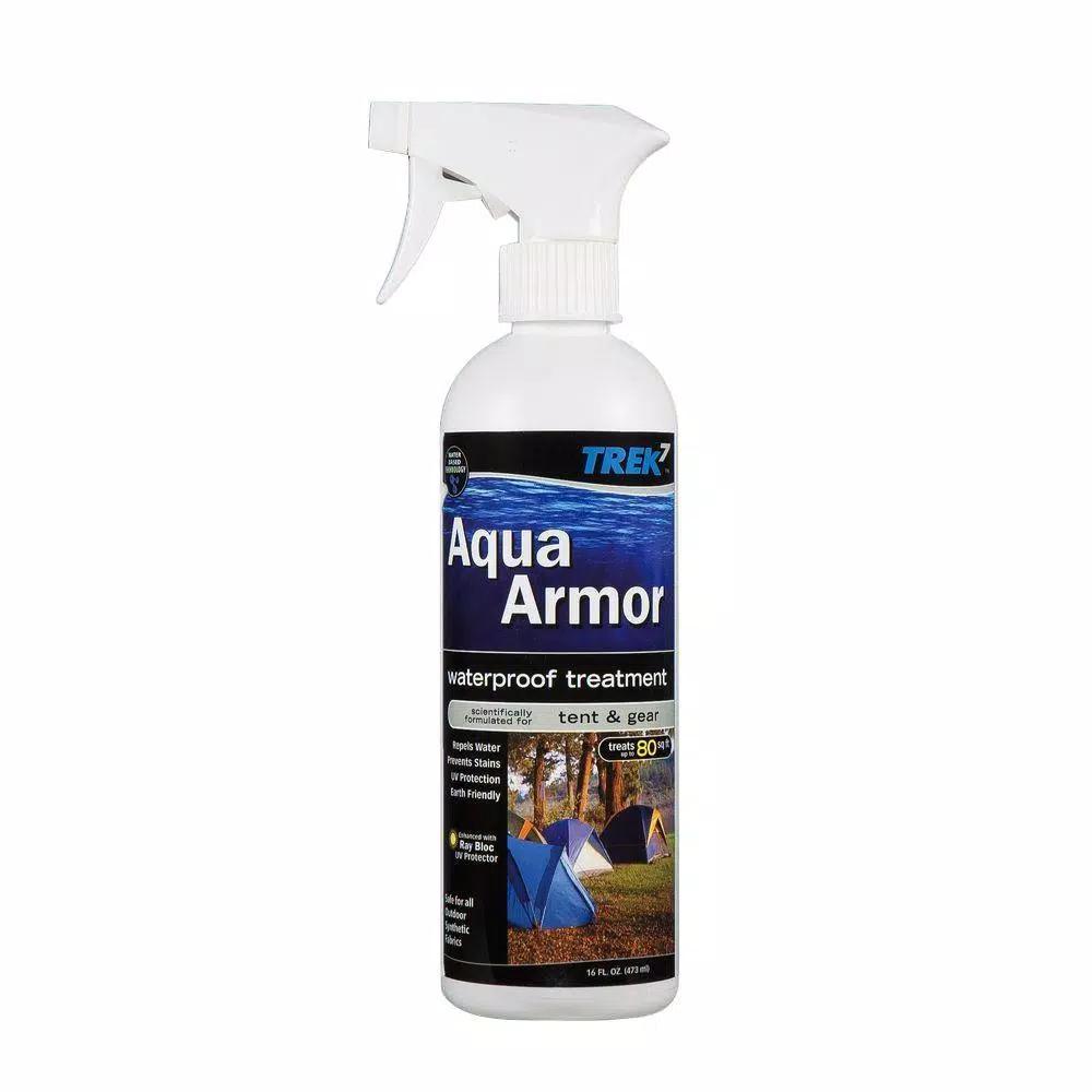 Trek7 Aqua Armor 16 oz. Fabric Waterproofing Spray for Tents and Outdoor Gear