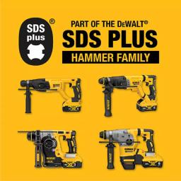 DEWALT 20V MAX XR Brushless 1 in. SDS Plus D-Handle Rotary Hammer Kit with (1) 3.0Ah Battery thumbnail 3
