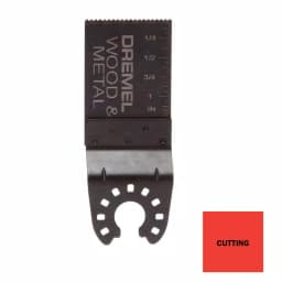 Dremel Multi-Max 1-1/8 in. Bi-Metal Flush Cut Oscillating Tool Blade thumbnail 2