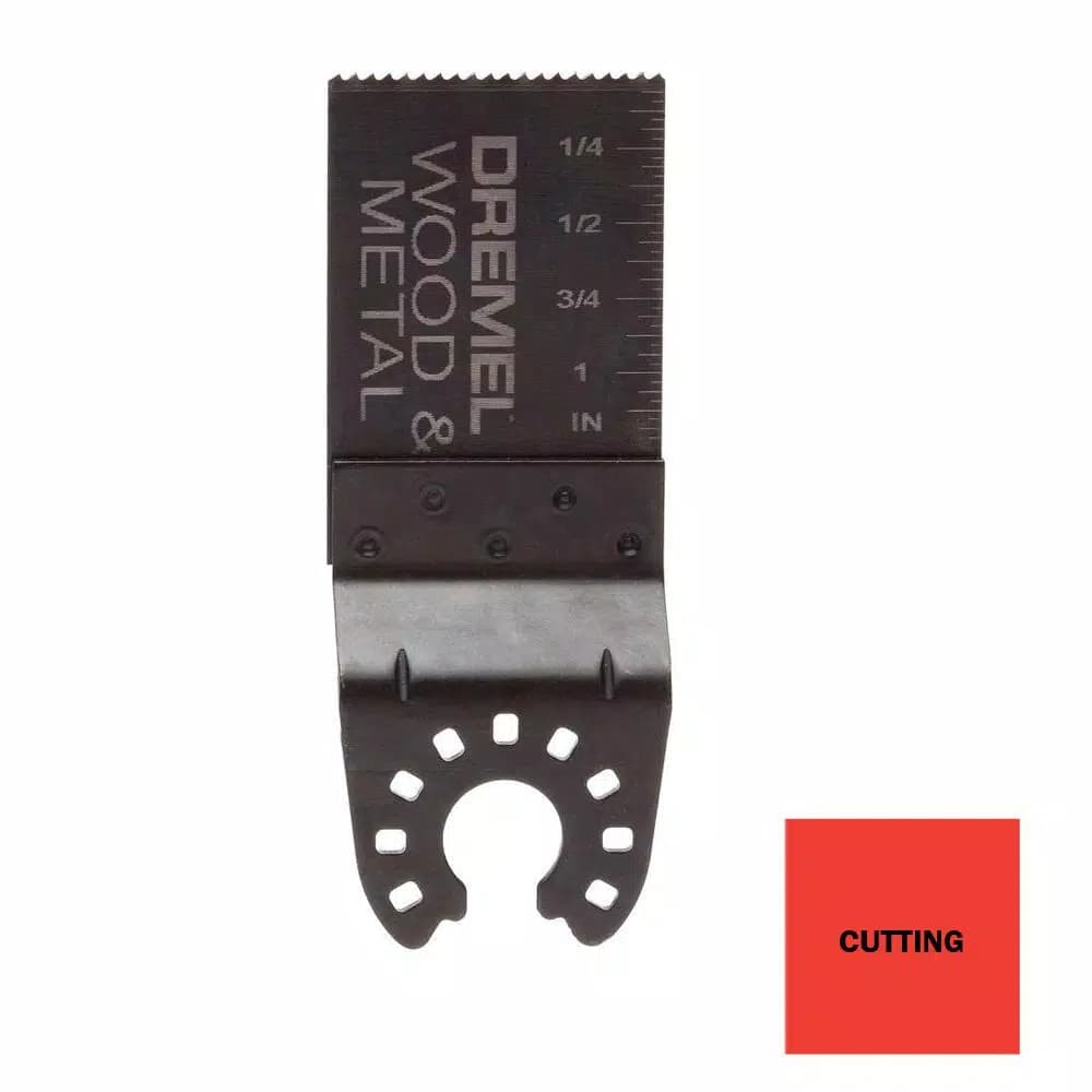 Dremel Multi-Max 1-1/8 in. Bi-Metal Flush Cut Oscillating Tool Blade