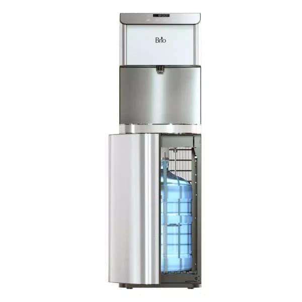 Brio Moderna Self-Cleaning Bottom Loading Water Cooler - Stainless Steel