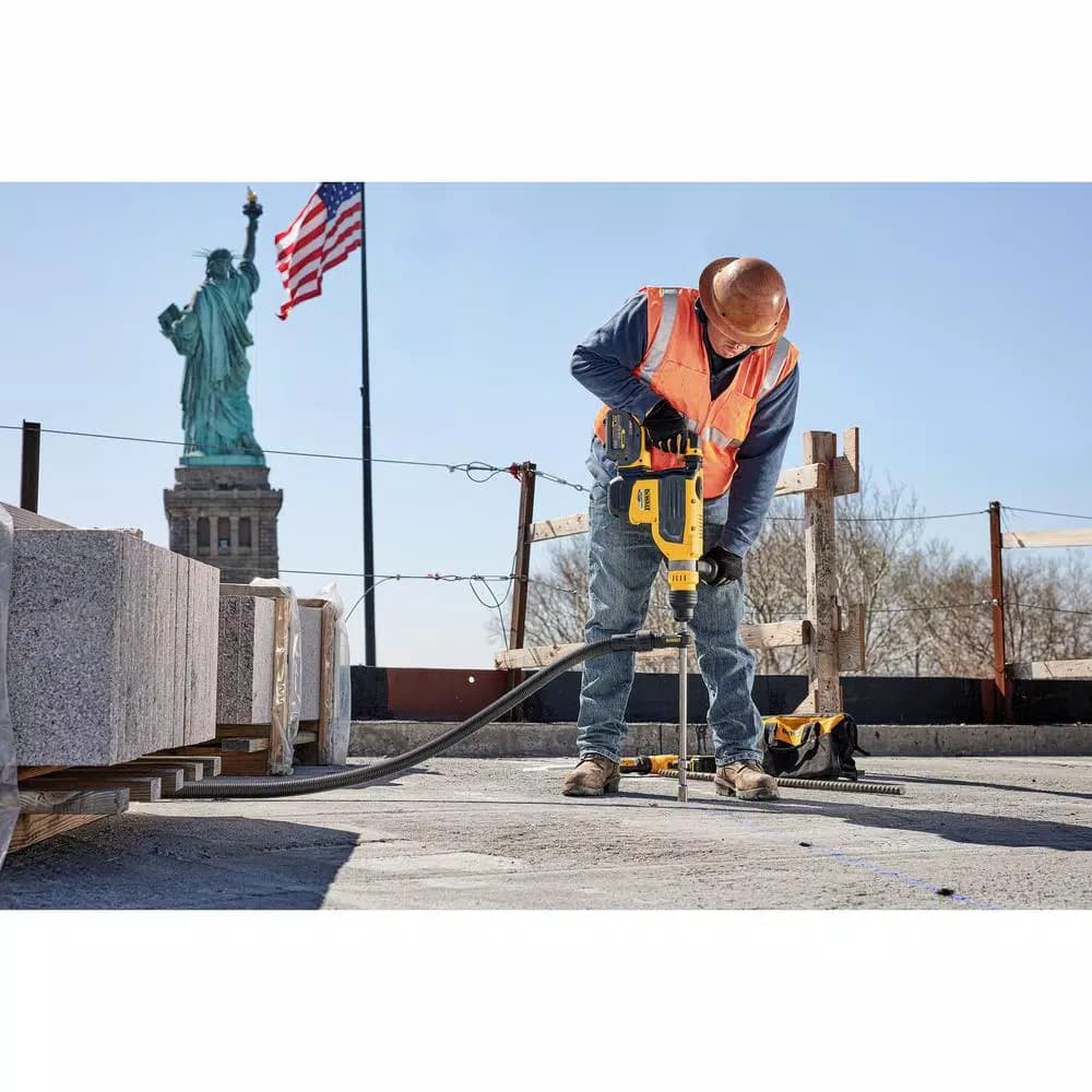 DEWALT DCH733X2 FLEXVOLT 60V MAX SDS MAX Combination Rotary Hammer Kit with (2) 9.0Ah Batteries