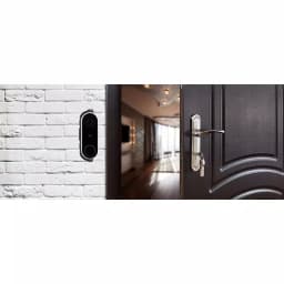 Wasserstein Adjustable Angle Wall Mount for Google Nest Hello Video Doorbell, Black thumbnail 6