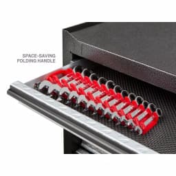 TEKTON 12-Piece Metric Stubby Ratcheting Combination Wrench Set, 8-19 mm thumbnail 9