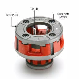 RIDGID 1 in. OO-R NPT Right-Hand 11-1/2 TPI Alloy Die Head thumbnail 3