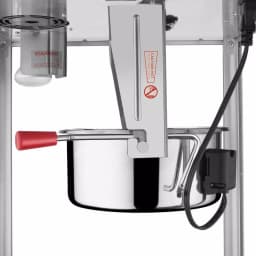 Superior Popcorn Company 16 oz. Majestic Silver Countertop Popcorn Machine thumbnail 3