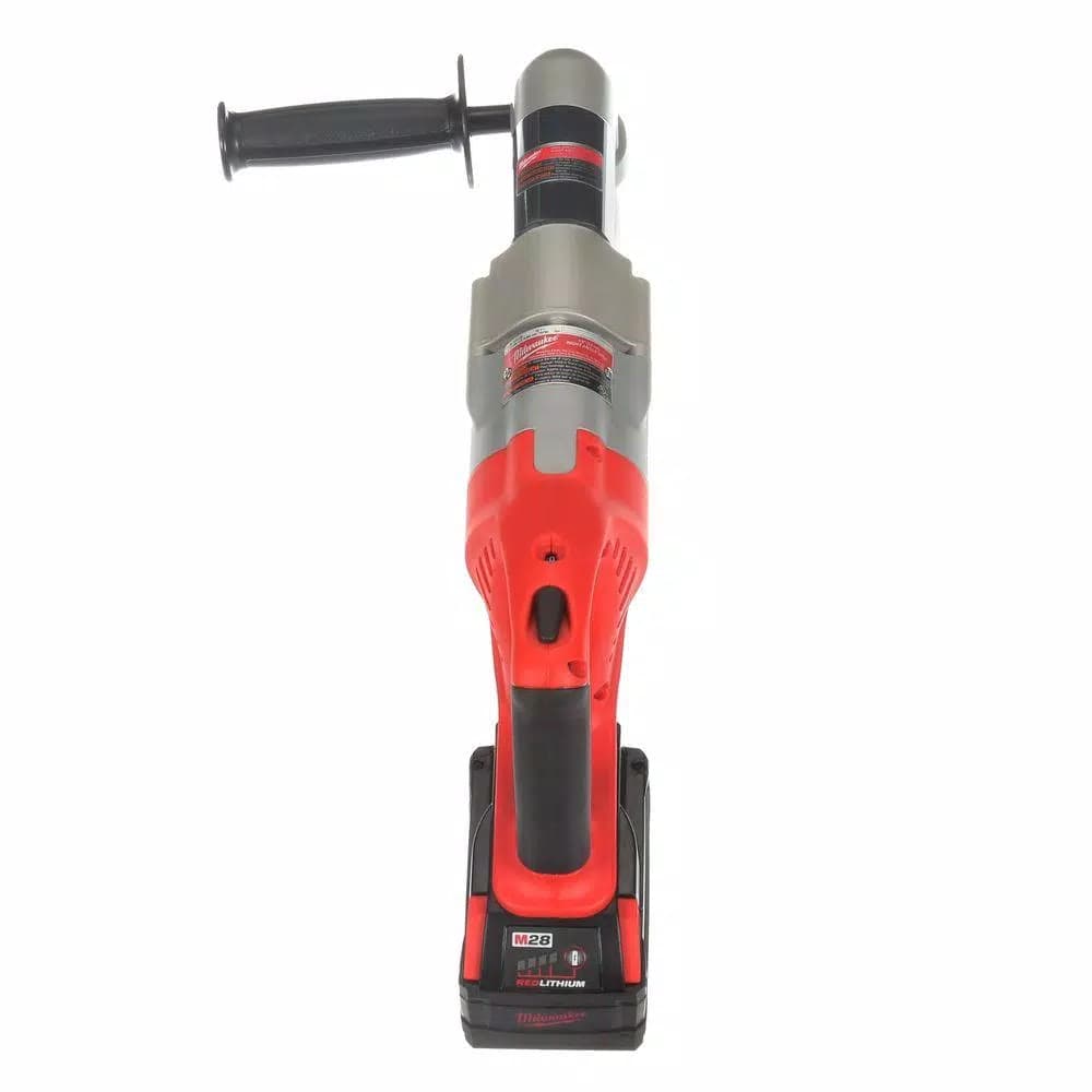 Milwaukee M28 28V Cordless 1/2 in. Right Angle Drill Kit with 3.0 Ah Battery and Charger