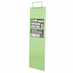 Grand Rapids Industrial Products Professional Heavy-Duty Steel Socket Organizer Rack, Green thumbnail 2