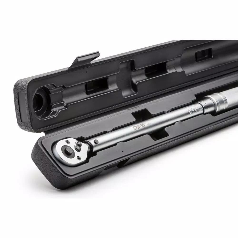 Capri Tools Industrial 1/2 in. Drive Torque Wrench, 30-250 ft. lbs. with Dual Scale