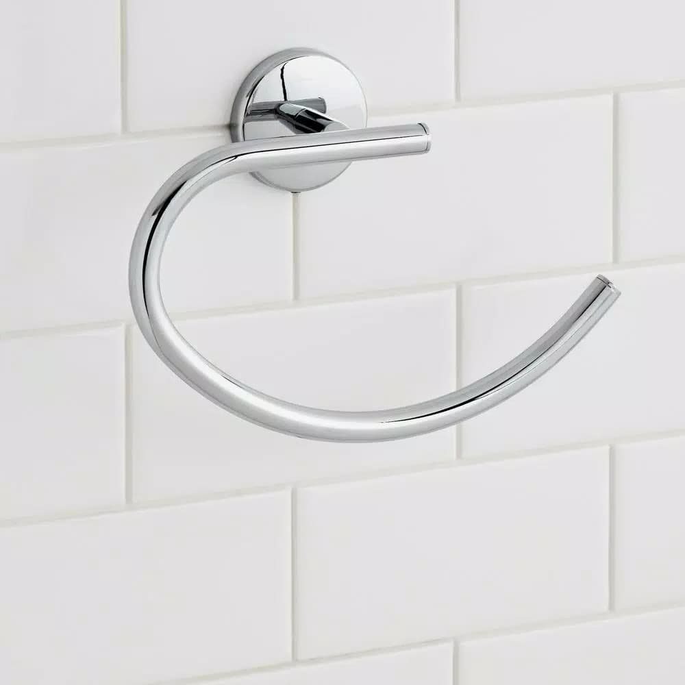 Glacier Bay Dorset Chrome Hand Towel Ring