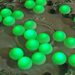 LUMABASE Green Floating Blimp LED Lights, Waterproof Battery Operated Decorative Lights (12-Count) thumbnail 2