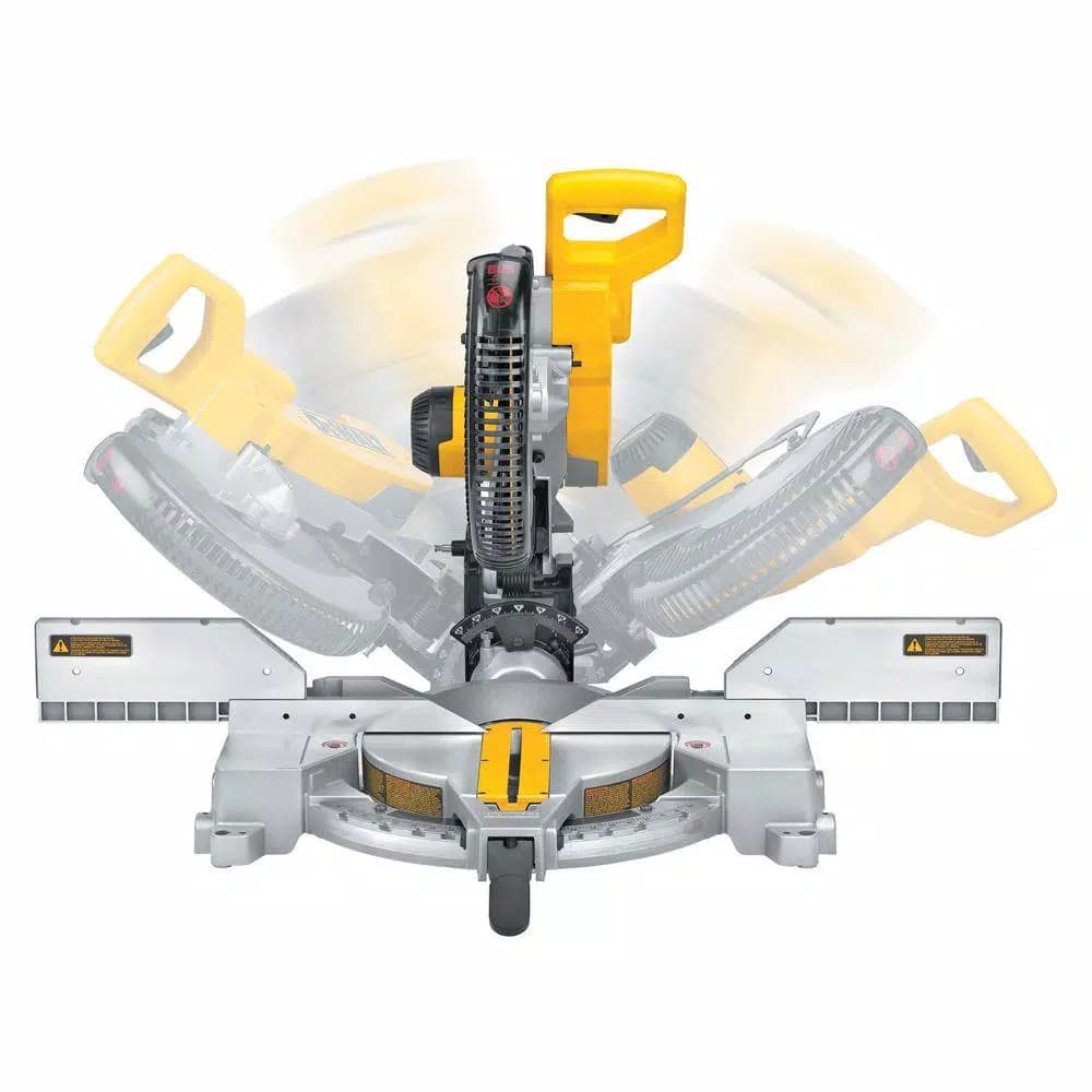 DeWalt 12 in. Double-Bevel Compound Miter Saw, 15 Amp, Corded