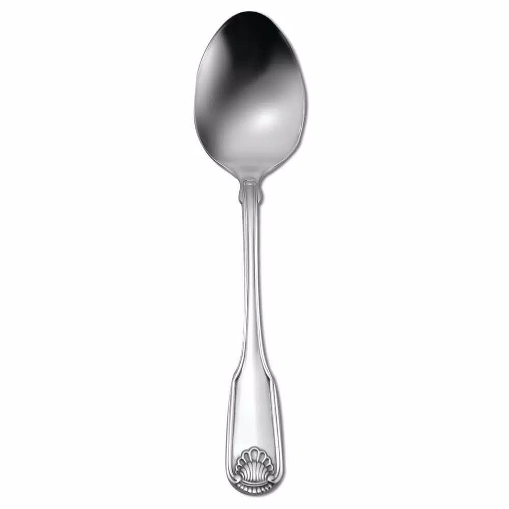 Oneida Classic Shell 18/10 Stainless Steel Tablespoon and Serving Spoons Set of 12