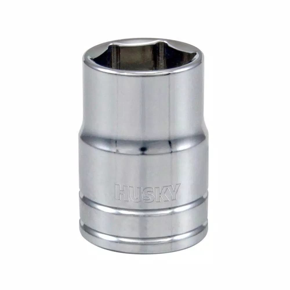 Husky 3/8 in. Drive 6-Point SAE Standard Intermediate Socket