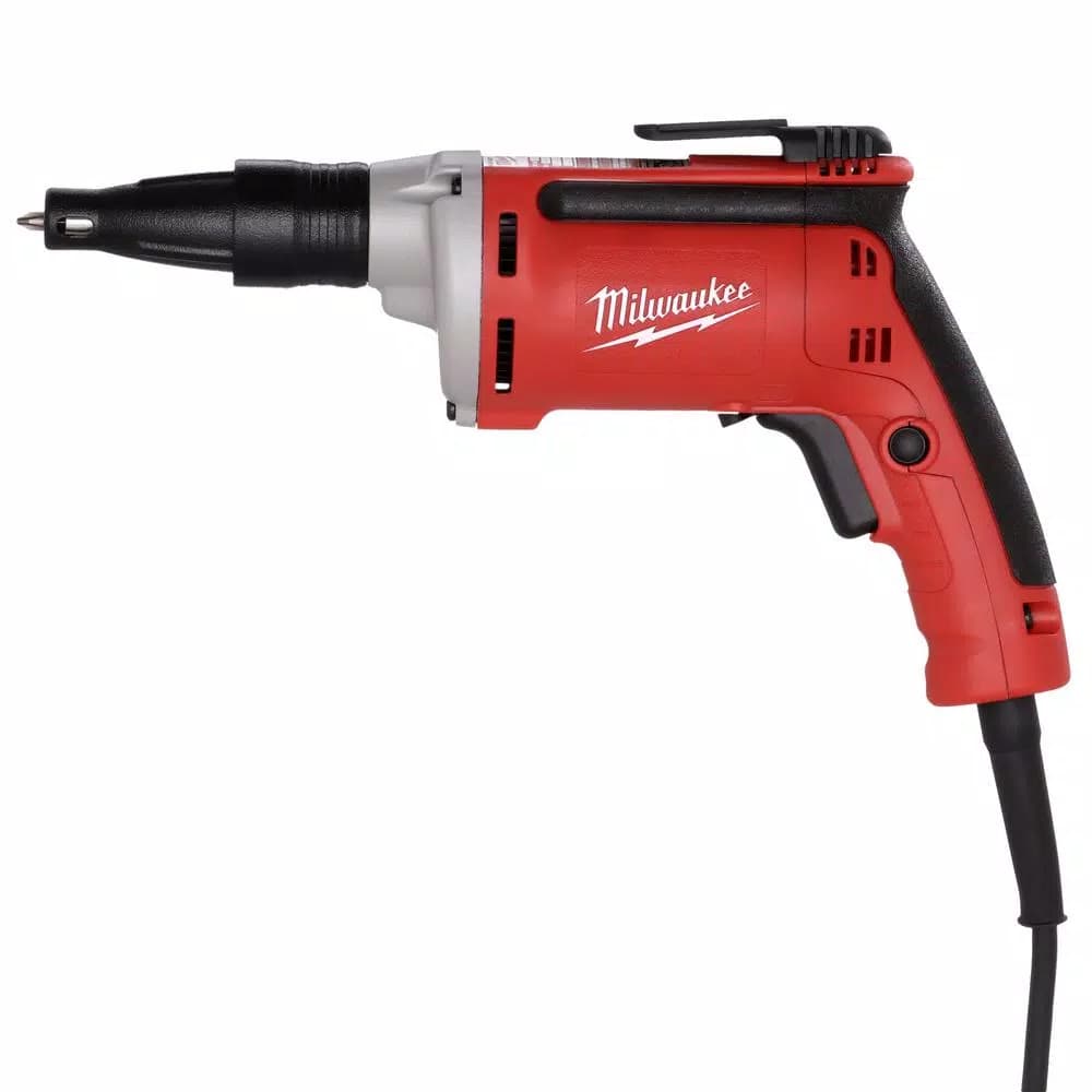 Milwaukee 6742-20 Corded Drywall Screwdriver, 6.5 Amp, 4000 RPM