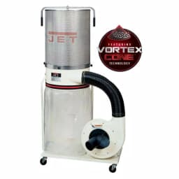 JET DC-1100VX-CK 1.5 HP 1100 CFM Dust Collector with Vortex Cone and 2-Micron Canister Kit thumbnail 5