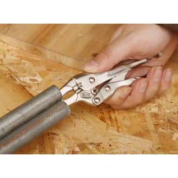 Husky 3-Piece Locking Pliers Set with Long Nose and Heat-Treated Jaws thumbnail 3