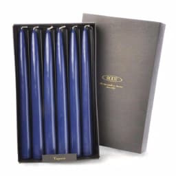 ROOT CANDLES A.I. Root 9 in. Dipped Taper Abyss Blue Dinner Candles, Box of 12 thumbnail 2