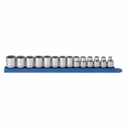 GEARWRENCH 3/8 in. Drive Metric 6-Point Standard Socket Set, 14-Piece thumbnail 1