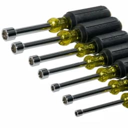 Klein Tools 7-Piece 3 in. Nut Driver Set with Cushion Grip Handles thumbnail 4