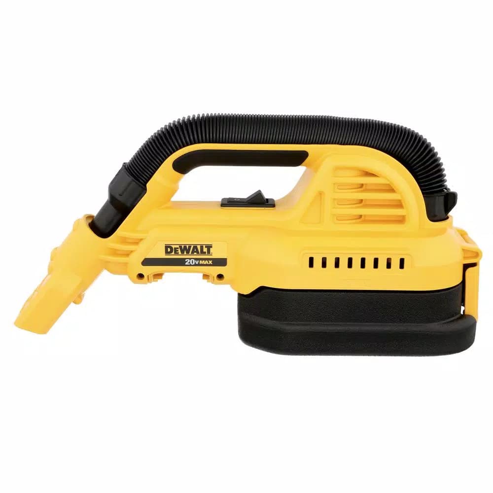 DEWALT 20V MAX Cordless 1/2 Gal. Wet/Dry Portable Vacuum (Tool-Only)