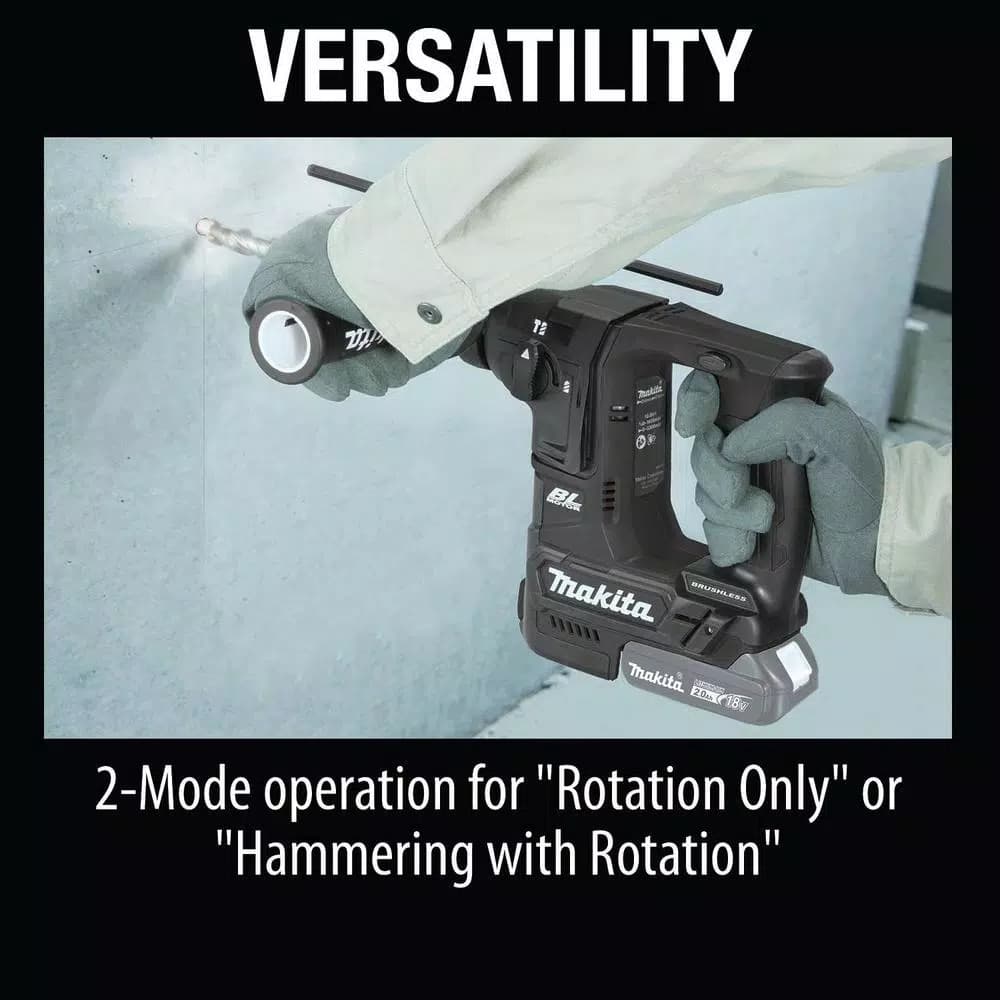 Makita 18V LXT Sub-Compact Brushless SDS-PLUS Rotary Hammer, Tool Only