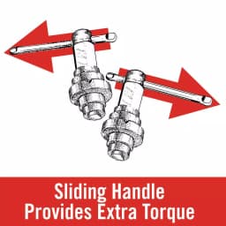 RIDGID Model 342 Internal Pipe Wrench, 1 in. to 2 in. Capacity thumbnail 8