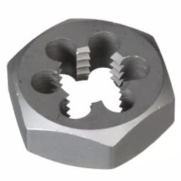 Drill America 2-5/8 in.-16 Carbon Steel Hex Re-Threading Die thumbnail 5
