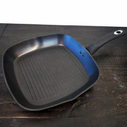 Oster Cuisine Oster Allston 11.5 in. Aluminum Nonstick Square Grill Pan, Black thumbnail 4