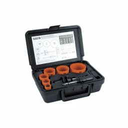 Klein Tools Bi-Metal Hole Saw Kit, 8-Piece Set with Carrying Case thumbnail 7