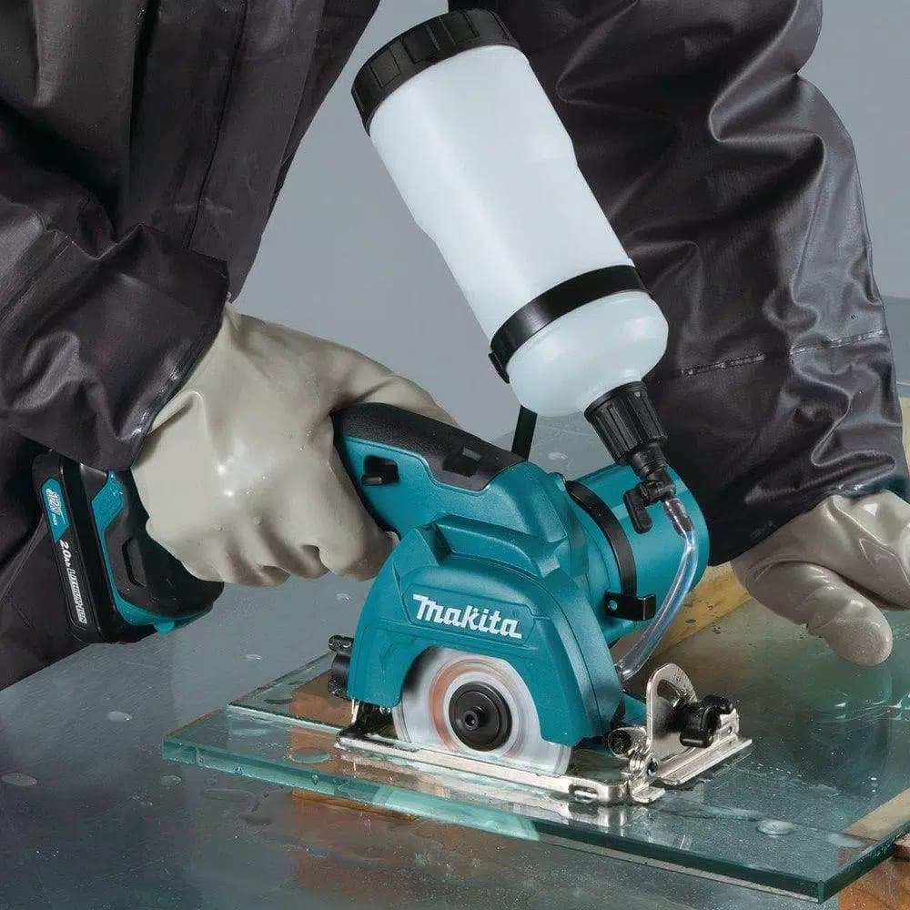 Makita 12V MAX CXT Cordless 3-3/8 in. Tile and Glass Saw Kit