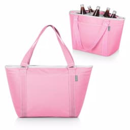 Picnic Time Topanga 9 Qt. Pink Insulated Cooler Tote Bag thumbnail 3