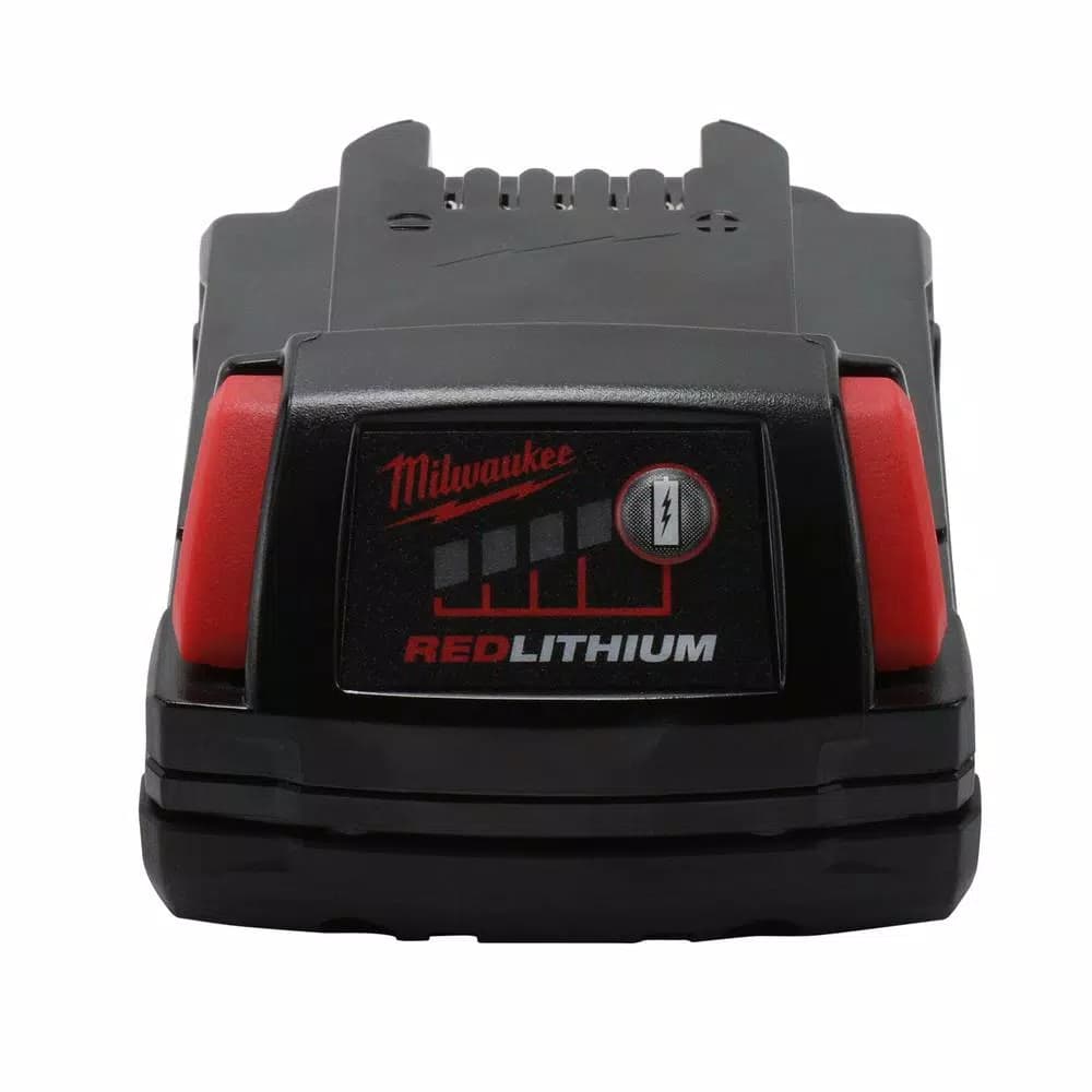 Milwaukee M18 18V Lithium-Ion Compact Rechargeable Battery Pack, 1.5 Ah