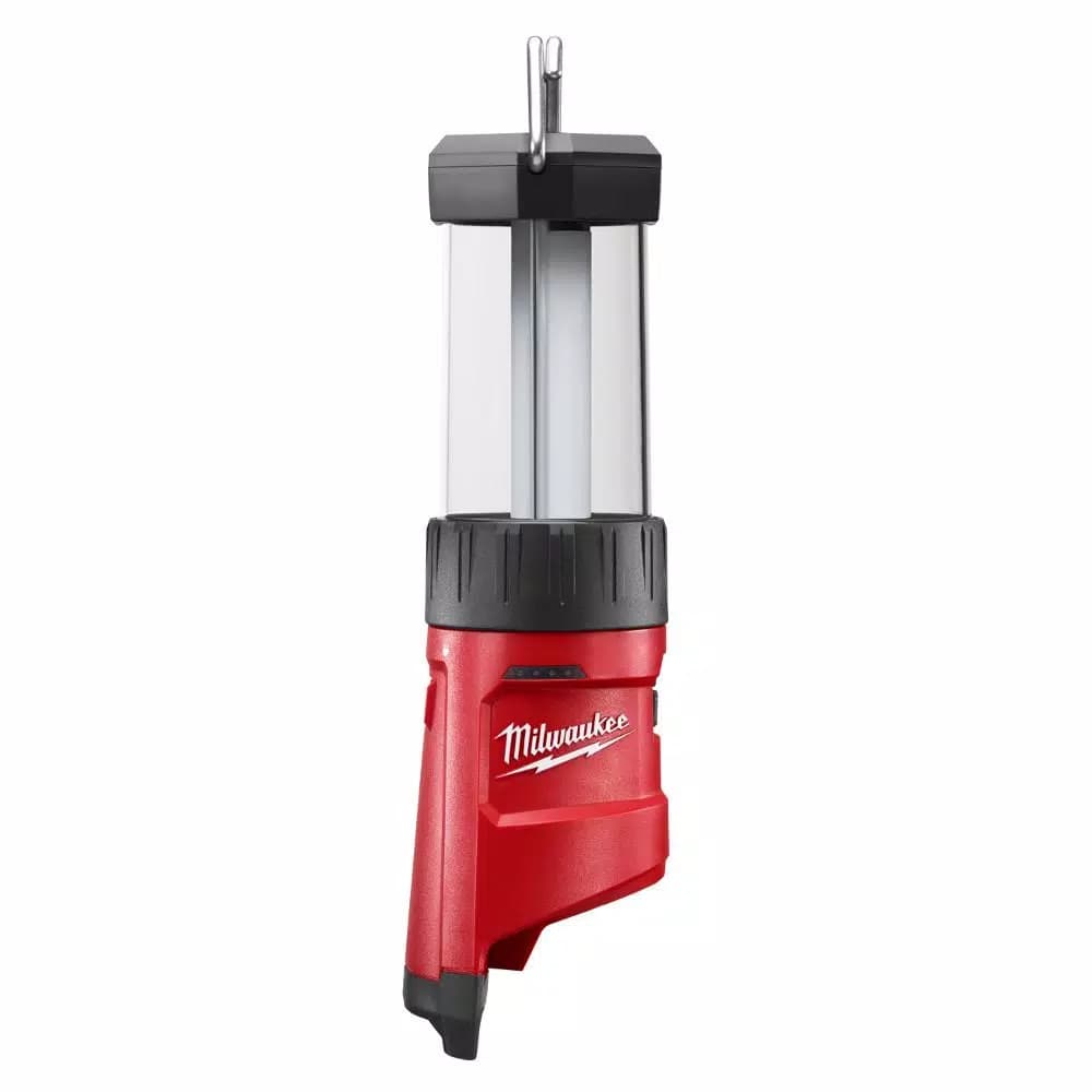 Milwaukee M12 12V Lithium-Ion Cordless 400-Lumen LED Lantern/Flood Light with 2.0Ah Battery