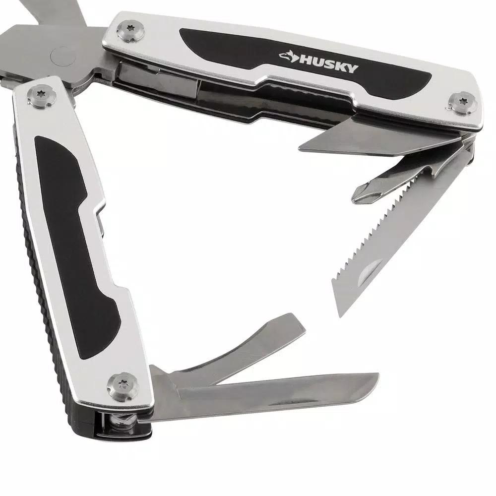 Husky 9-in-1 Plumber Multi-Tool with Built-in Flashlight