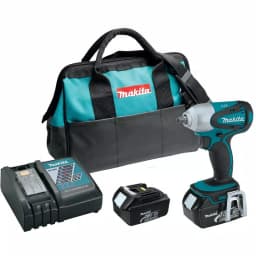 Makita 18V LXT Cordless 3/8 in. Square Drive Impact Wrench Kit with (2) 3.0Ah Batteries, Charger, and Bag thumbnail 1