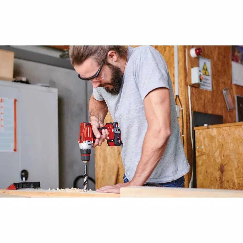 Einhell PXC 18V Cordless 2-Speed MAX 1250-RPM Workshop Drill Kit with 1.5 Ah Battery and Fast Charger