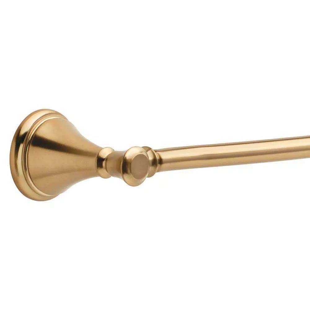 Delta Cassidy 24 in. Single Towel Bar, Champagne Bronze