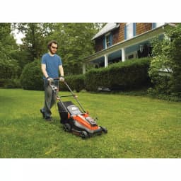 BLACK+DECKER 40V MAX Cordless Lithium-Ion Walk Behind Push Mower, 16 in. Deck with (2) 2.0 Ah Batteries & Charger thumbnail 2