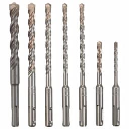 Bosch Carbide-Tipped SDS-Plus Rotary Hammer Bit Set, 7-Piece thumbnail 1