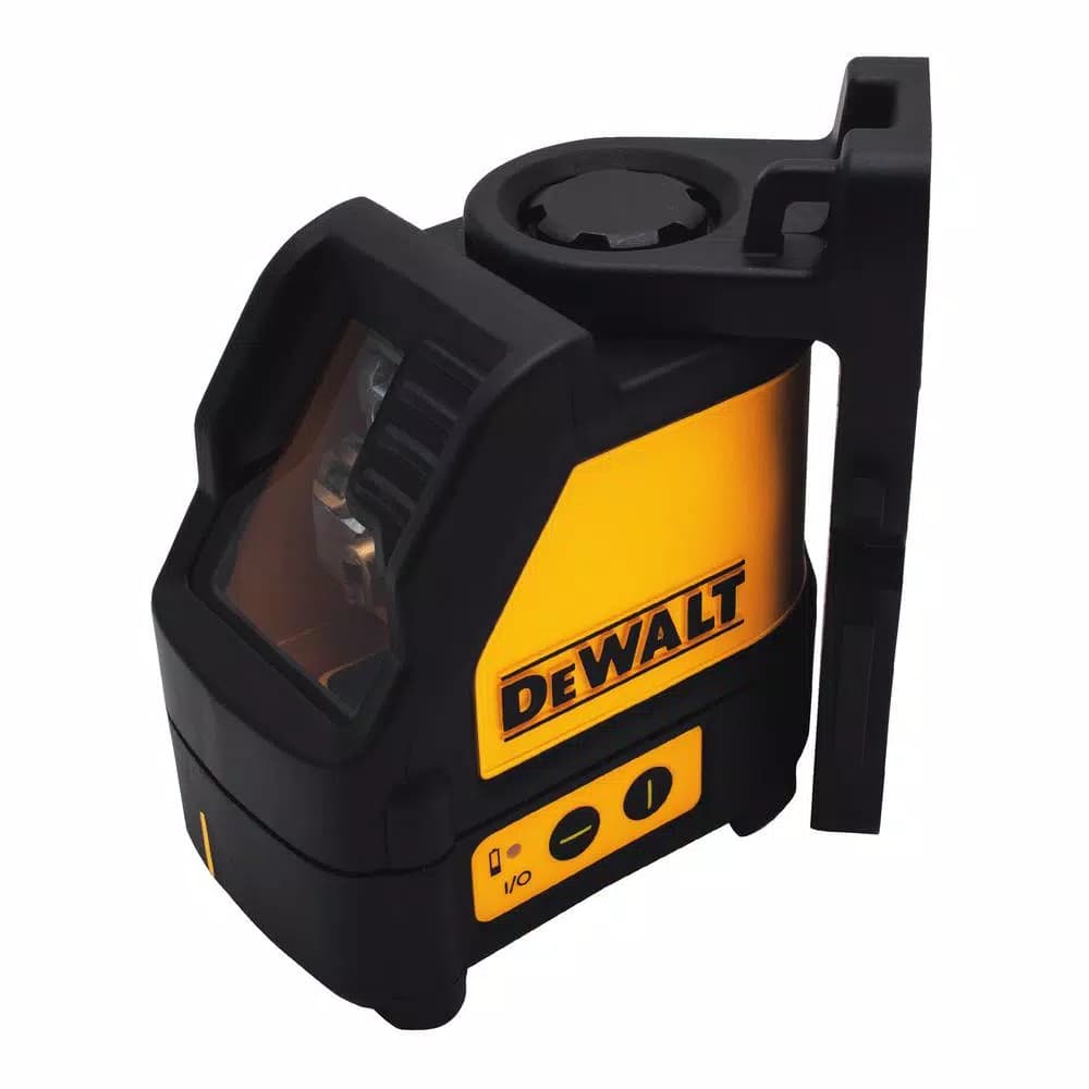 DEWALT Green Self-Leveling Cross Line Laser Level with Case, 75 ft. Range