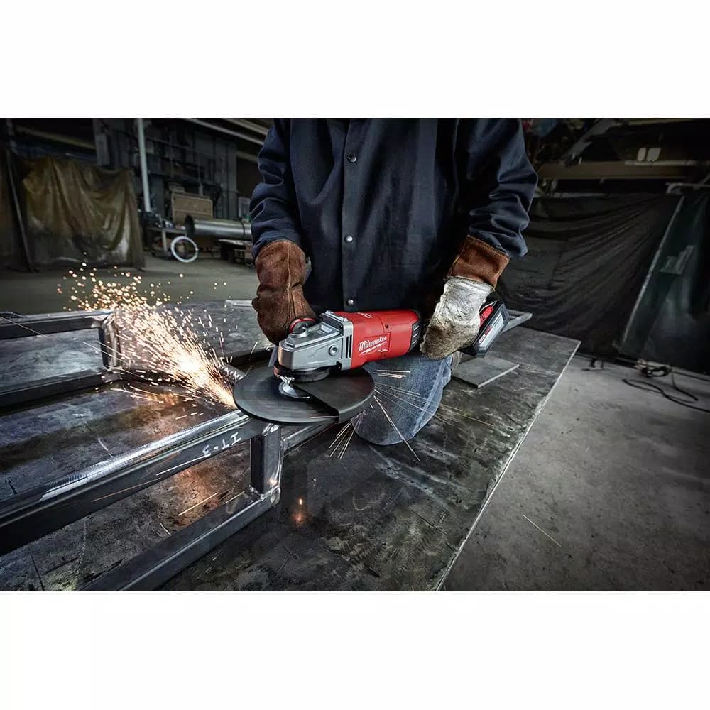 Milwaukee M18 FUEL 7 in./9 in. Brushless Cordless Large Angle Grinder (Tool-Only)